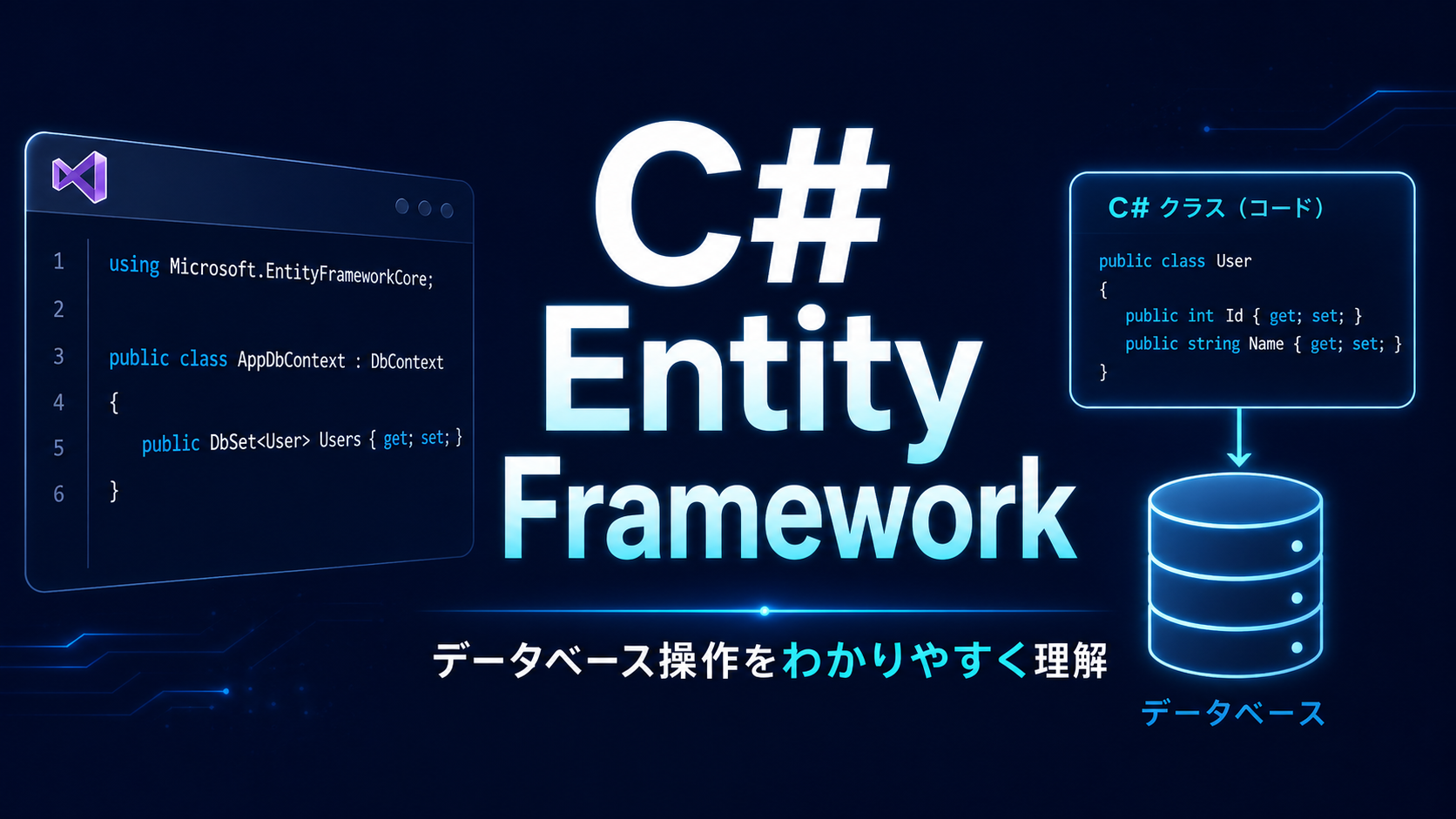 Entity Frameworkとは？C#/.NET現場でよく見るORMを初心者向けに解説 - ITまなびNullNull ほっと一息